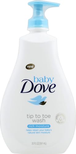 Baby Dove Sensitive Skin Care Baby Wash For Baby Bath Time Rich 20 oz
