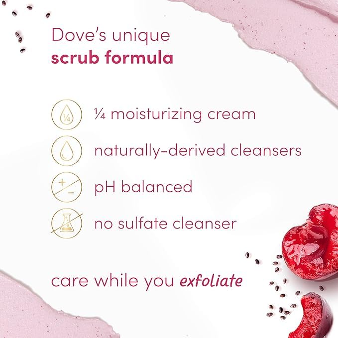 Dove Brown Sugar & Coconut Butter Exfoliating Body Scrub – 15 oz