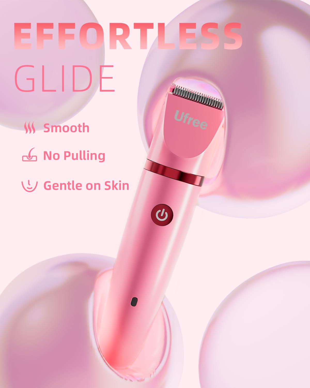 Ufree 3-in-1 Bikini Trimmer Electric Razors for Women, Gifts for Women