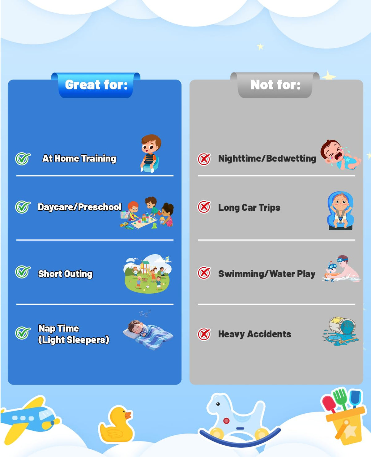 MooMoo Baby Potty Training Underwear for Boys and Girls Cotton 2T-9Y