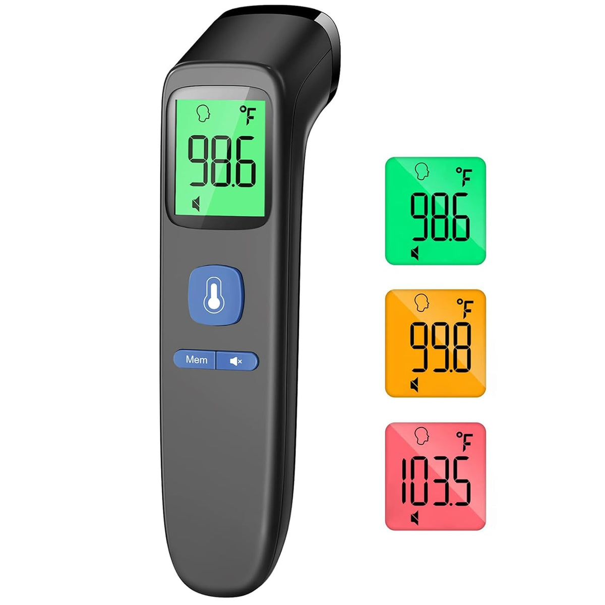 Non-Contact Forehead Thermometer for Adults and Kids, 1 Second Result