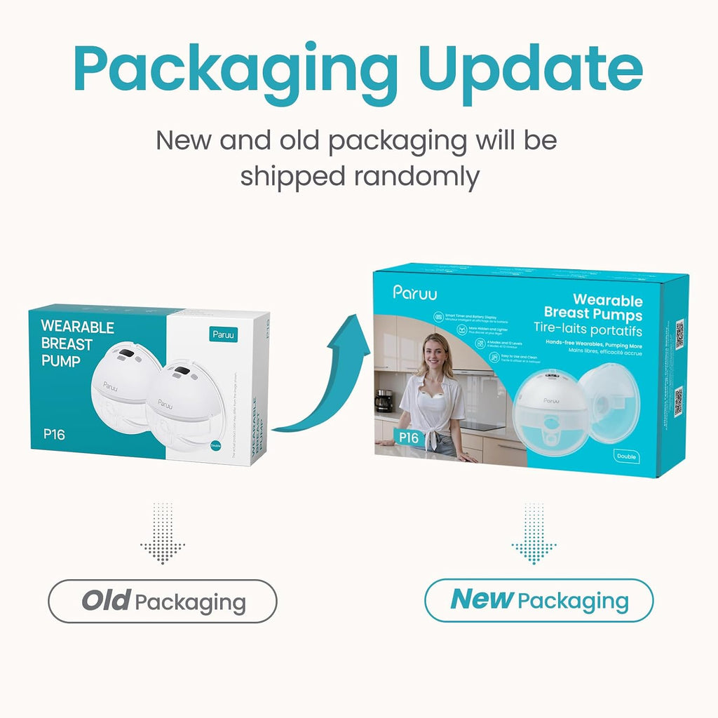 Paruu Hands Free Breast Pump P16, Wearable Breast Pump