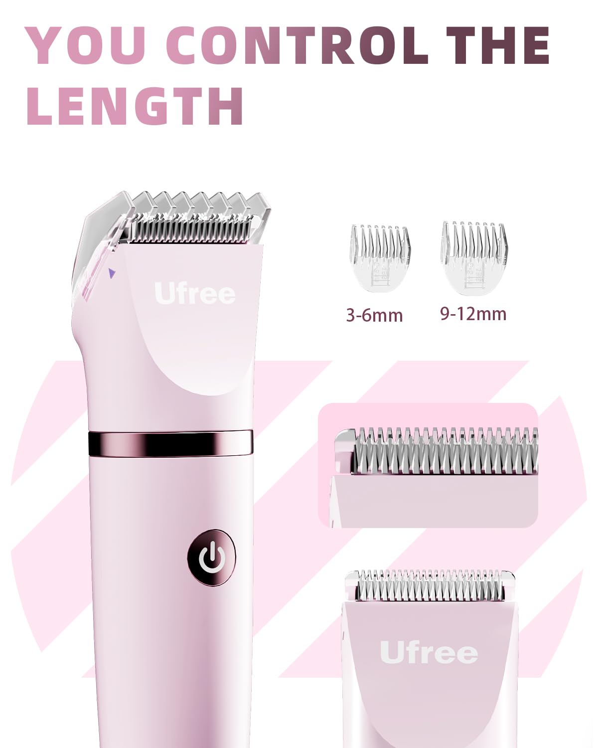 Ufree 3-in-1 Bikini Trimmer Electric Razors for Women, Gifts for Women
