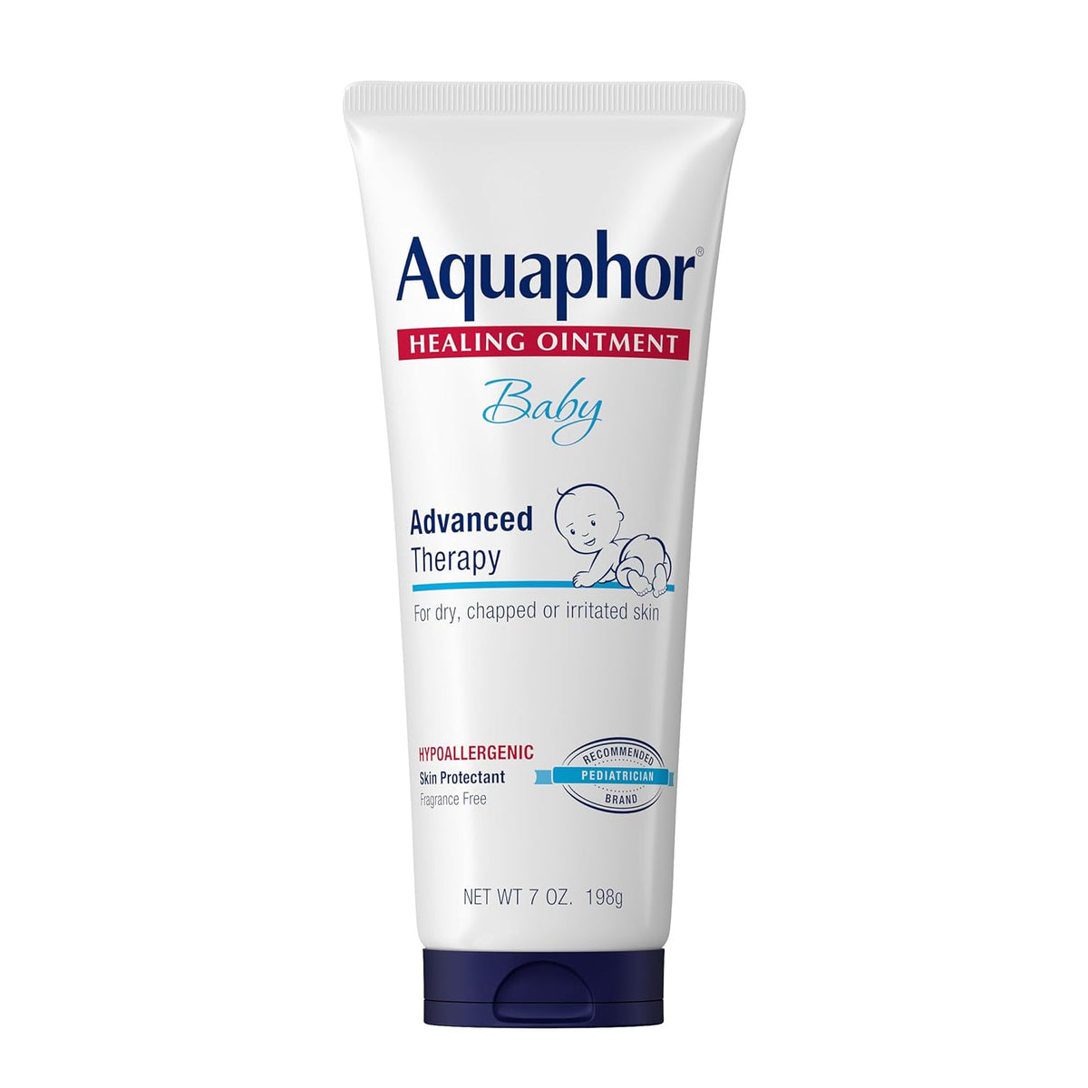 Aquaphor Baby Advanced Therapy Healing Ointment Skin Protectant, 7 OZ