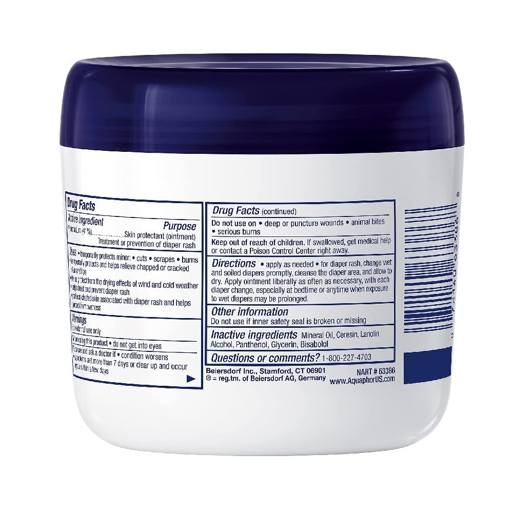 Aquaphor Baby Advanced Therapy Healing Ointment Skin Protectant, 7 OZ