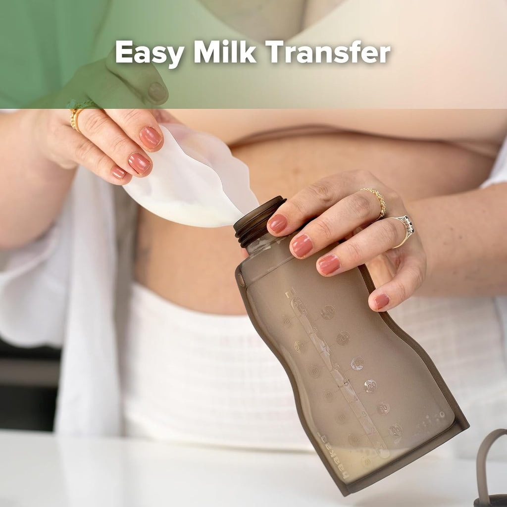 haakaa Petal Soft Silicone Milk Collector for Breastfeeding - 2PCS
