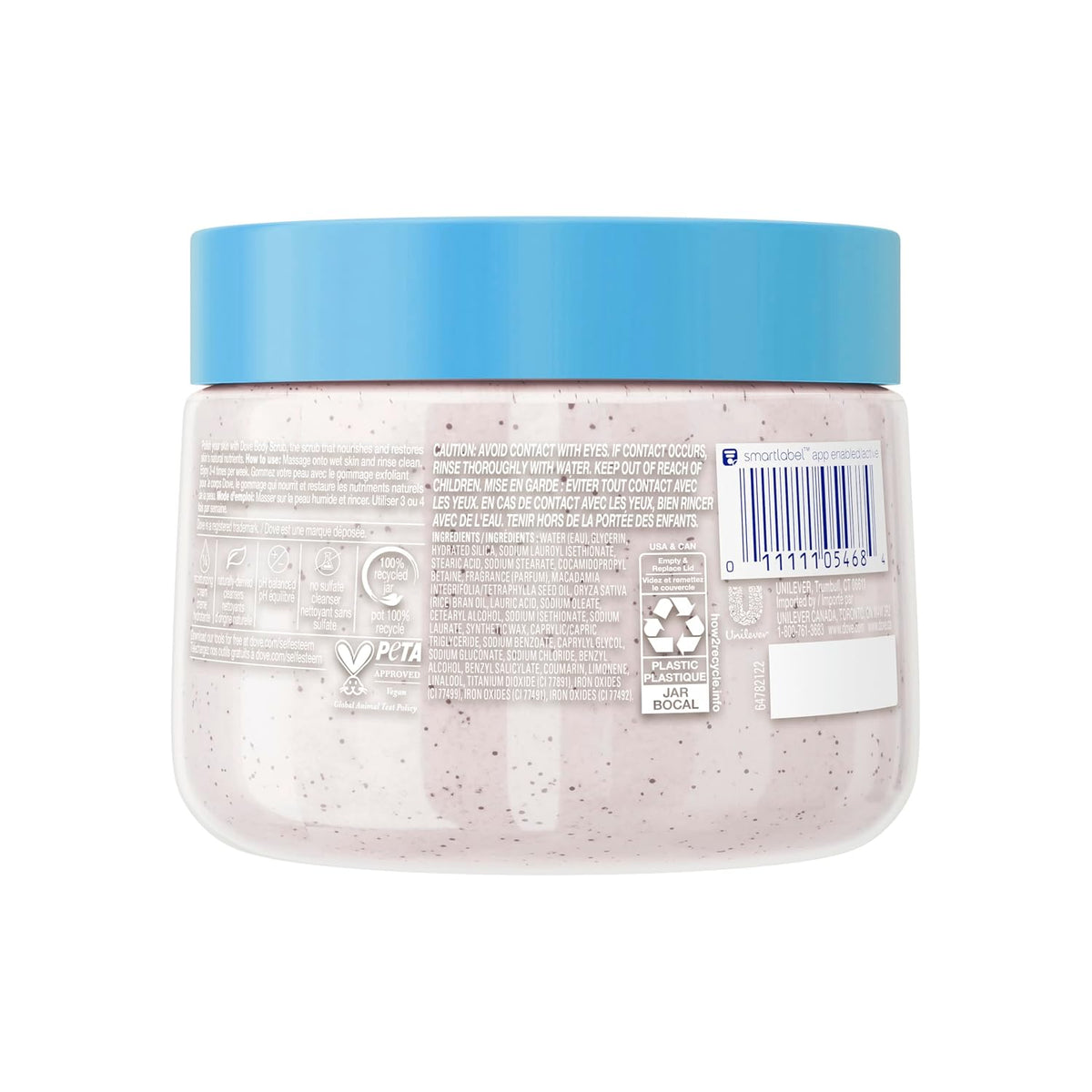 Dove Brown Sugar & Coconut Butter Exfoliating Body Scrub – 15 oz