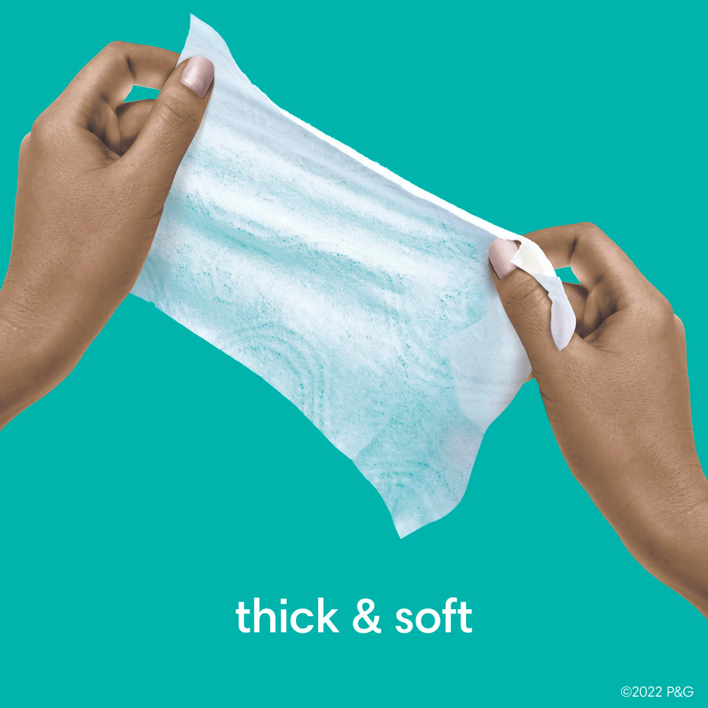 Pampers Sensitive Baby Wipes, Clinically Proven, Fragrance Free, Unscented, Water Based, Hypoallergenic, Multi-Use, Hand Wipes 504 Wipes Total (6X Flip-Top Packs) [Packaging May Vary]