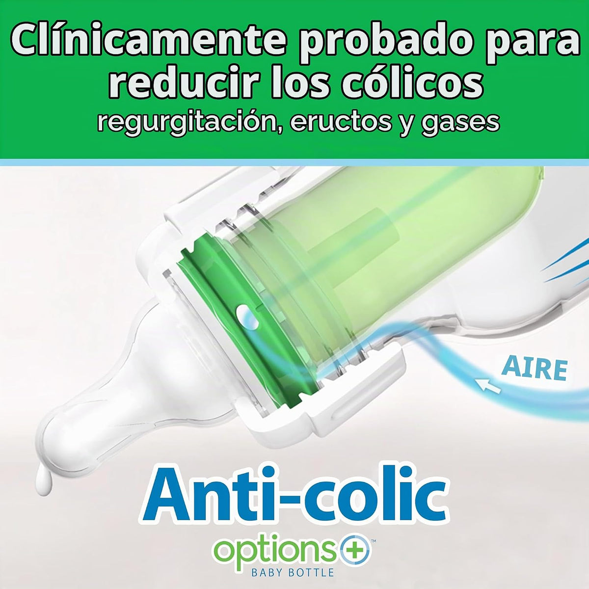 Dr. Brown’s Options+ Anti-Colic Narrow Glass Baby Bottles