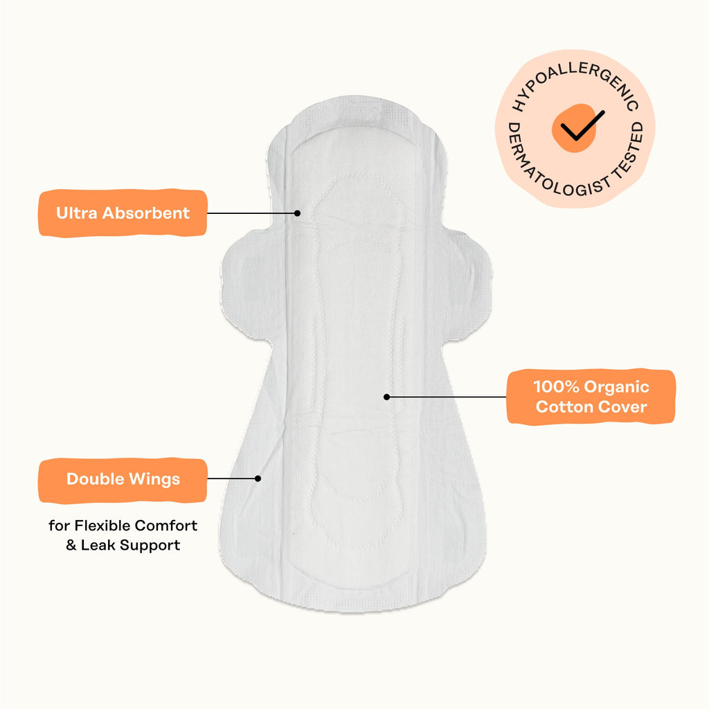 The Honey Pot Company - Cotton Comfort - Panty Liners for Women