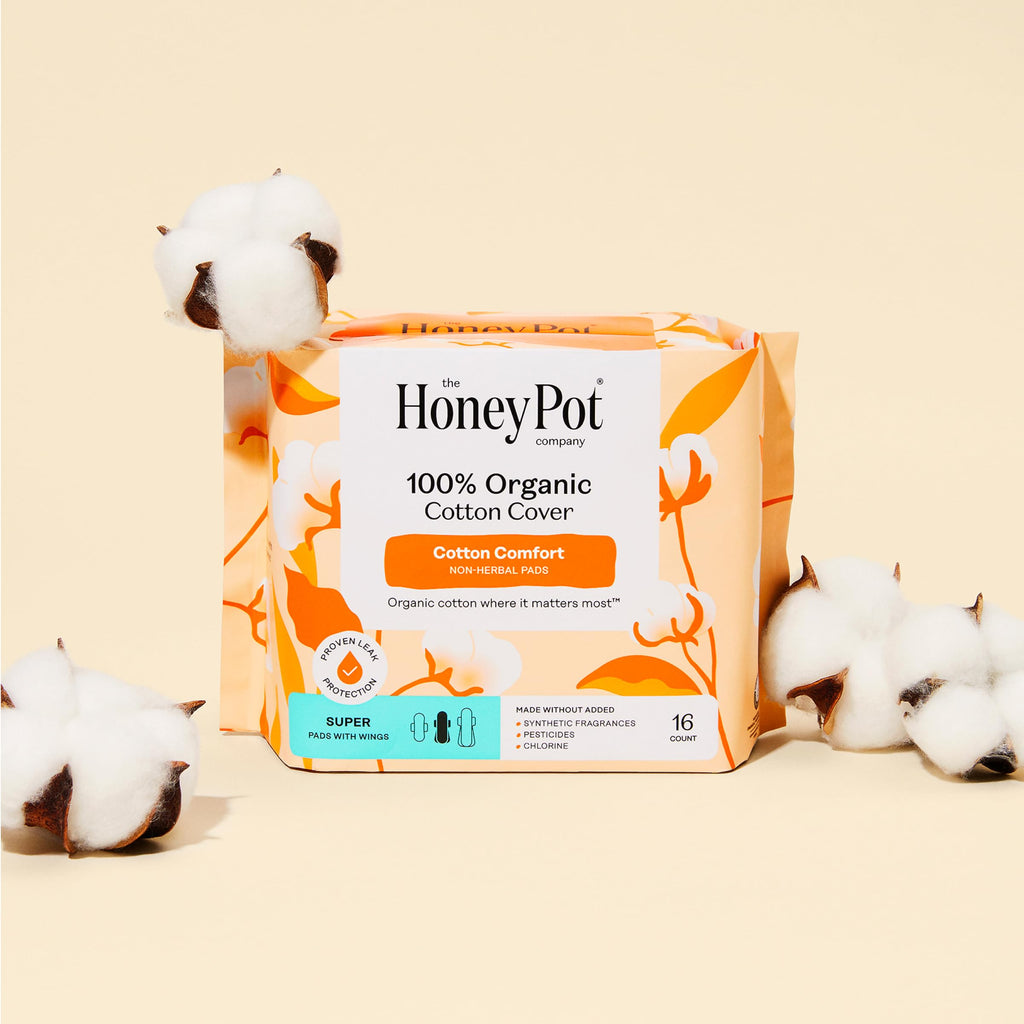 The Honey Pot Company - Cotton Comfort - Panty Liners for Women