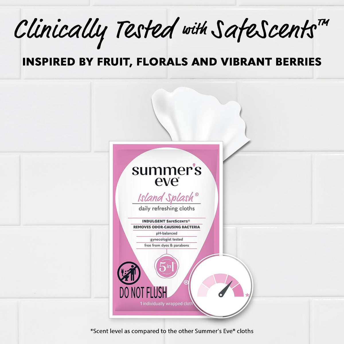 Summer's Eve Gentle Feminine Wipes, Simply Sensitive, 12 Count