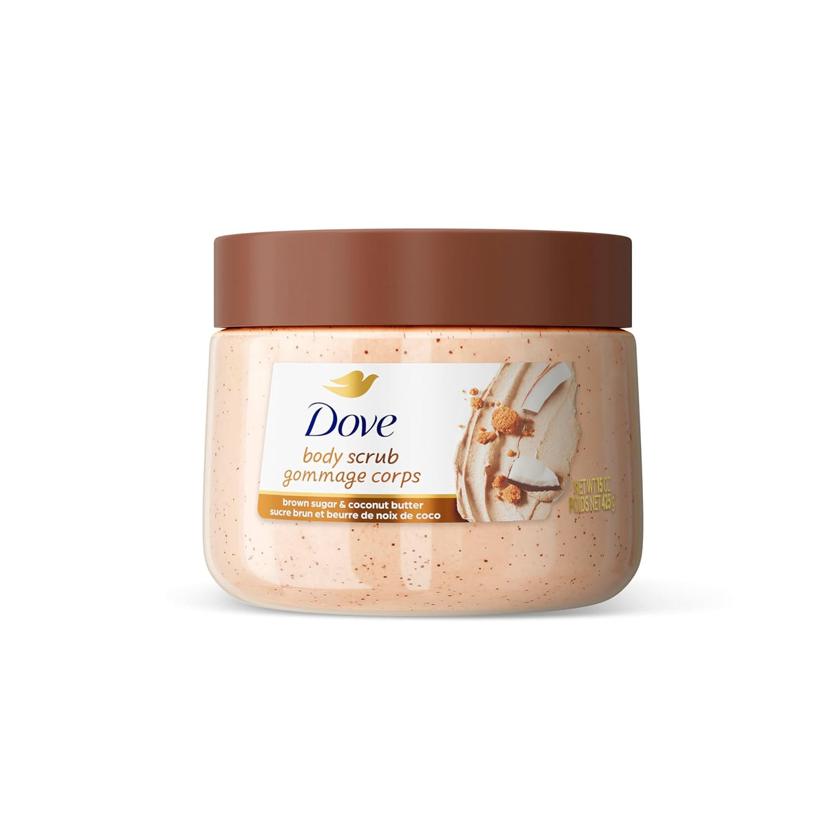 Dove Brown Sugar & Coconut Butter Exfoliating Body Scrub – 15 oz