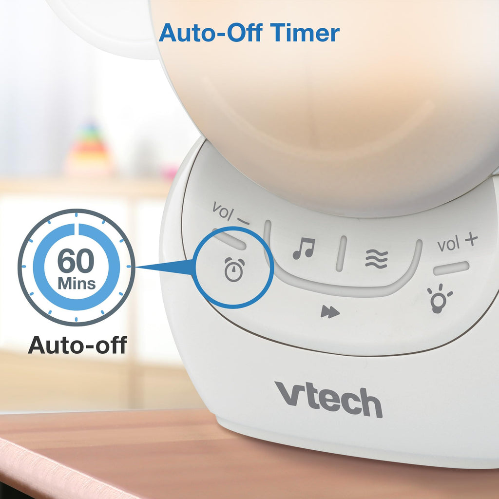 VTech Baby Monitor No WiFi – 19Hr Video Battery, 1000ft Range, Night Vision, Two-Way Talk, Temperature Sensor, Sound-Activated Screen, Lullabies | VM819