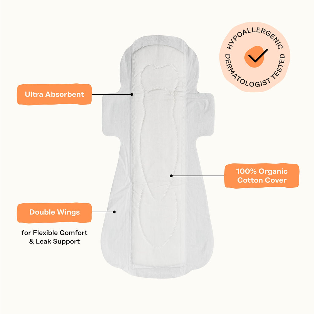 The Honey Pot Company - Cotton Comfort - Panty Liners for Women