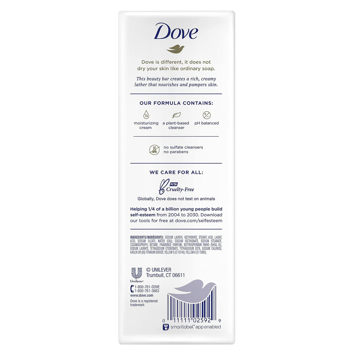 Dove Shea Butter Beauty Bar Soap 8 Count, Cleanser, 3.75 oz I beauty bar