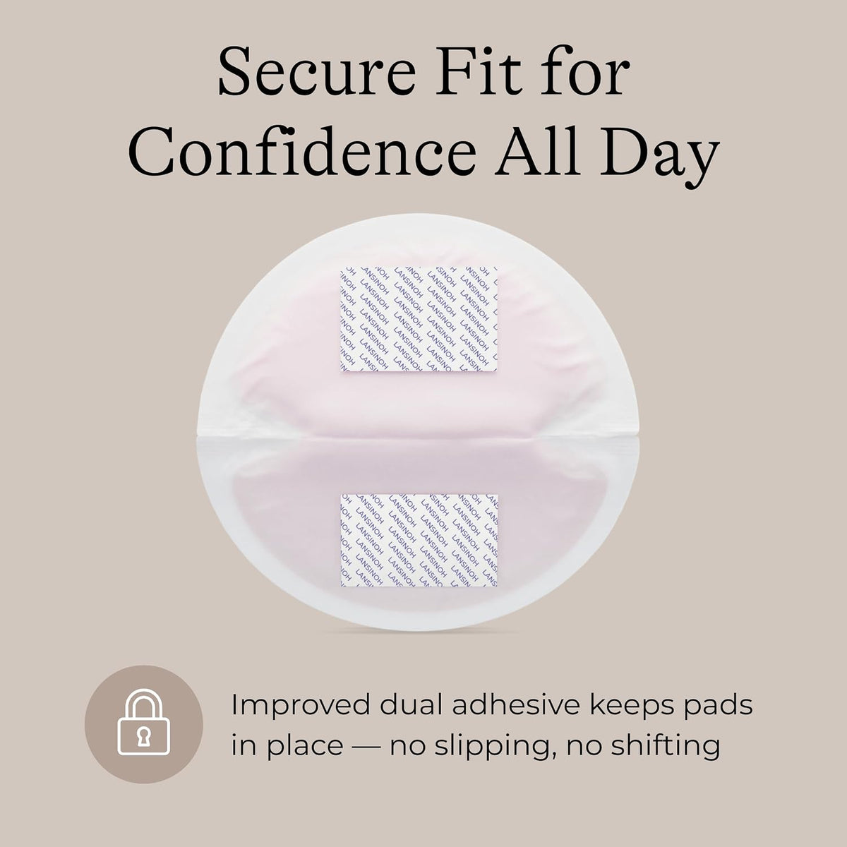 Lansinoh Stay Dry Disposable Nursing Pads, 100 Count