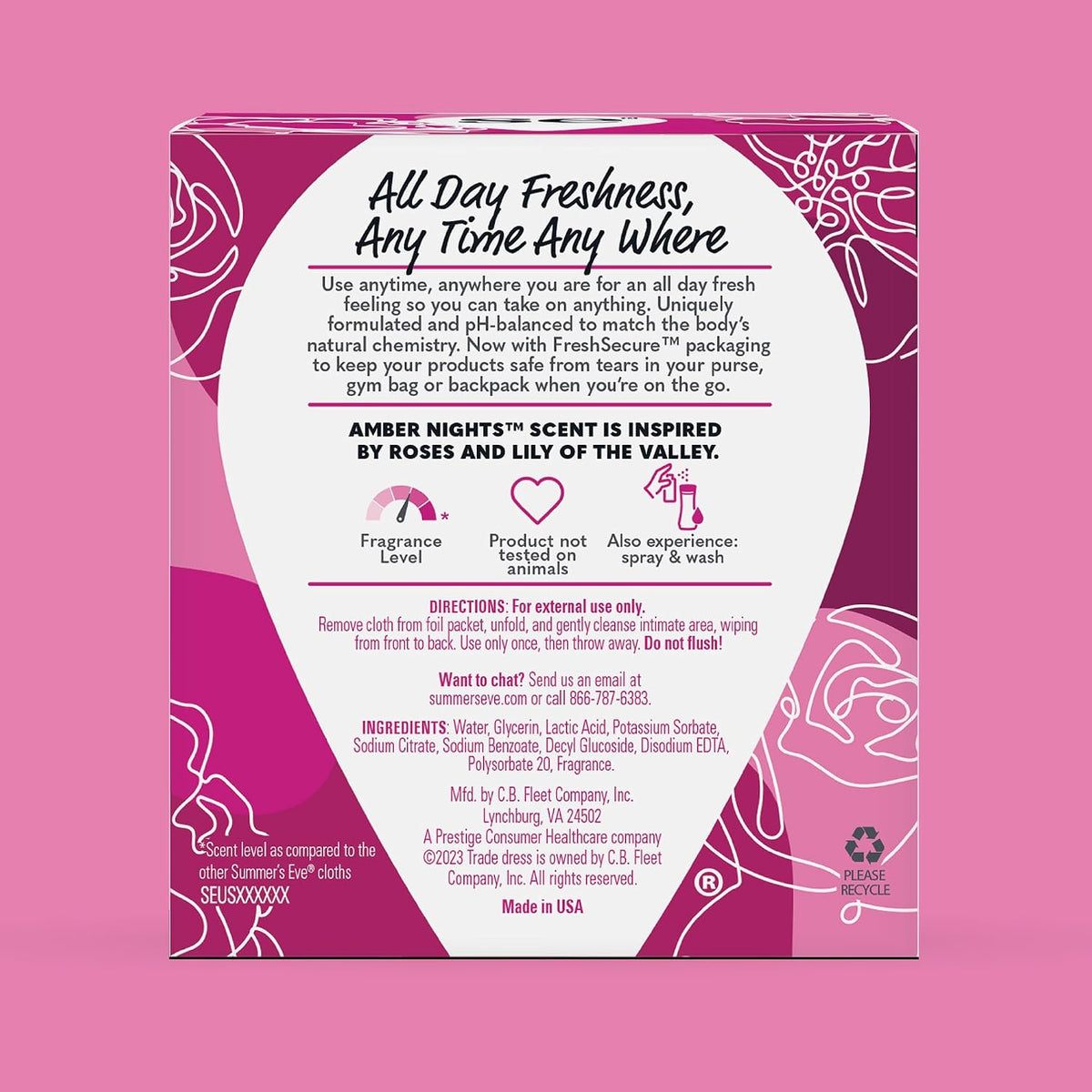 Summer's Eve Gentle Feminine Wipes, Simply Sensitive, 12 Count