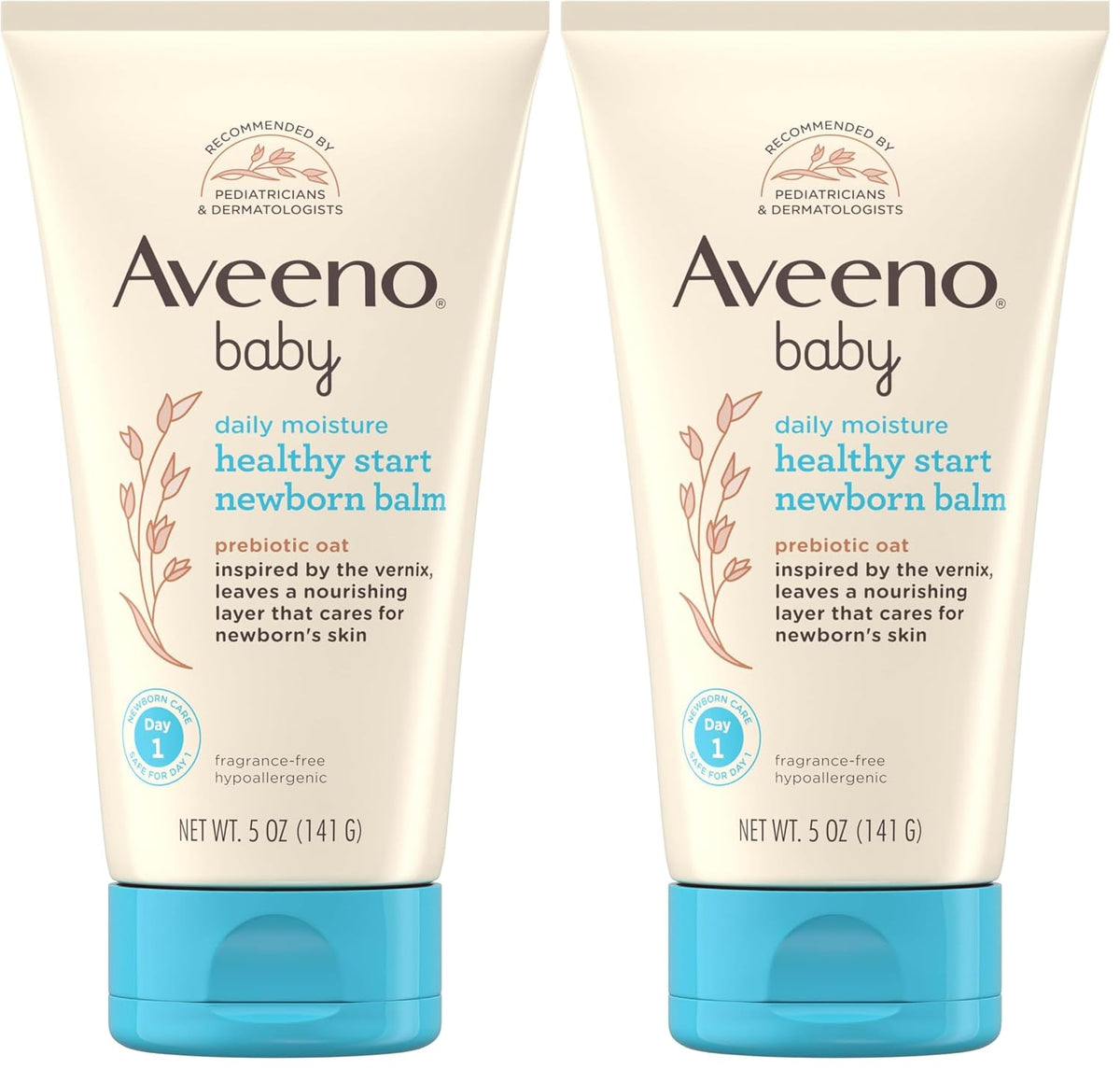 Aveeno Baby Healthy Start Newborn Balm, Fragrance-Free, 5 oz