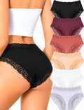 Cotton Underwear for Women Sexy Lace Panties Cheeky Bikini Lingerie Sets 6