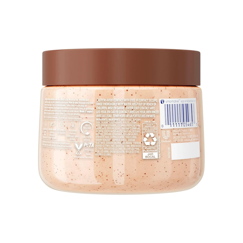Dove Brown Sugar & Coconut Butter Exfoliating Body Scrub – 15 oz