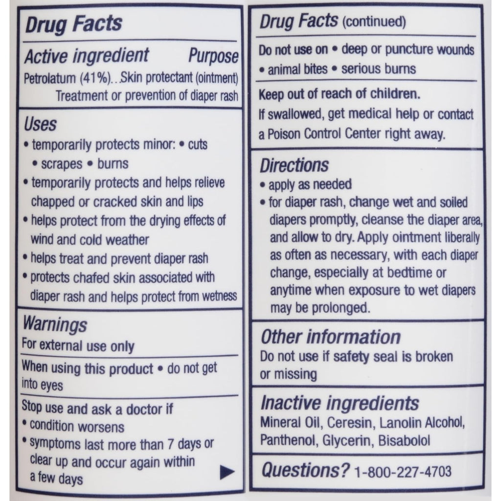 Aquaphor Baby Advanced Therapy Healing Ointment Skin Protectant, 7 OZ