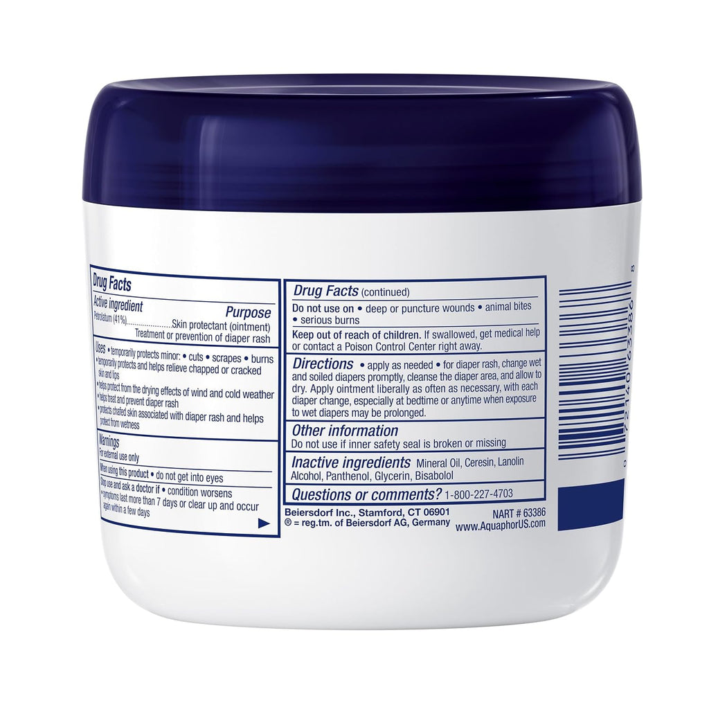 Aquaphor Baby Advanced Therapy Healing Ointment Skin Protectant, 7 OZ