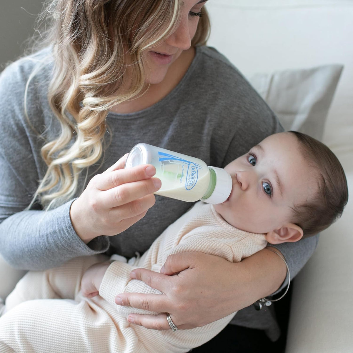 Dr. Brown’s Options+ Anti-Colic Narrow Glass Baby Bottles