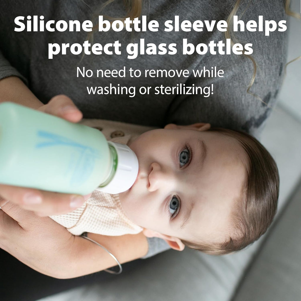 Dr. Brown’s Options+ Anti-Colic Narrow Glass Baby Bottles
