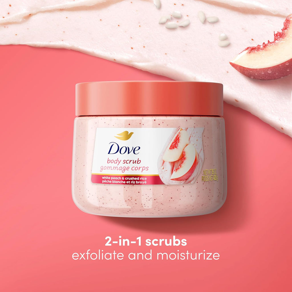 Dove Brown Sugar & Coconut Butter Exfoliating Body Scrub – 15 oz