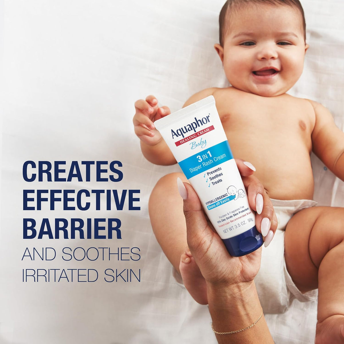 Aquaphor Baby Advanced Therapy Healing Ointment Skin Protectant, 7 OZ