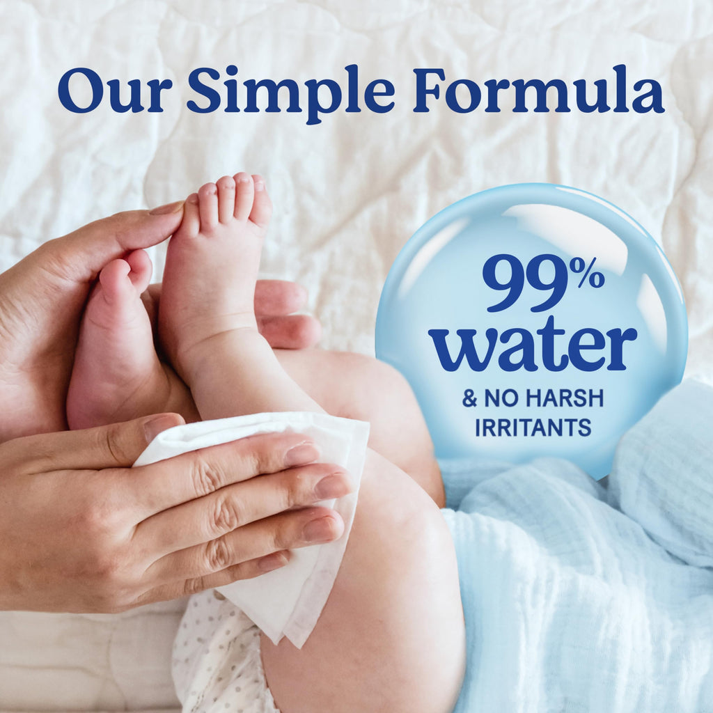 Huggies Skin Essentials Baby Wipes, 99% Water, 15 Packs, 840 Wipes