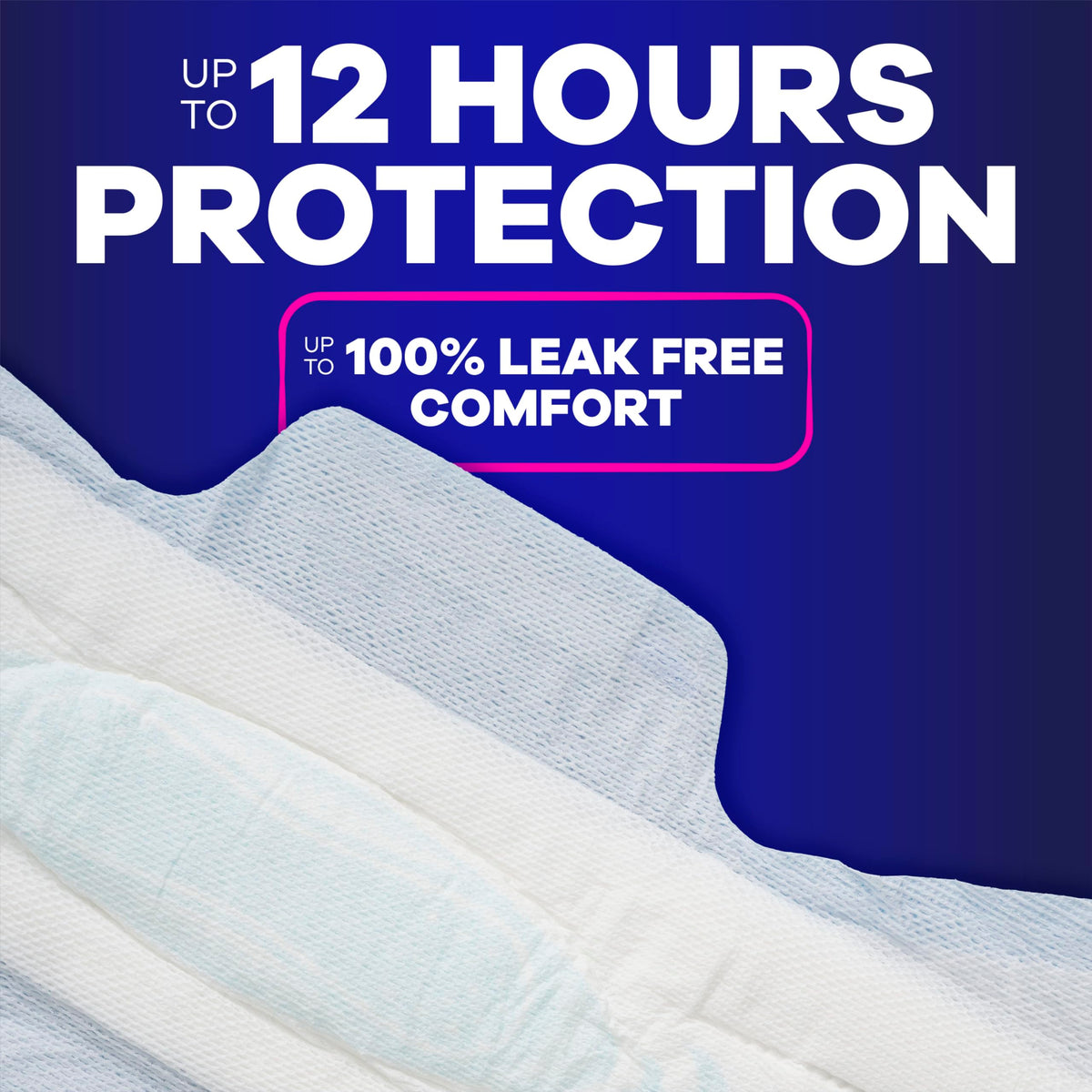 Always Maxi Overnight Pads with Wings for Women, Size 5, Extra Heavy Overnight Absorbency, Unscented, 36 Count
