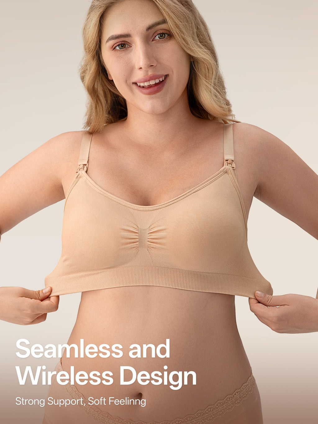 Angelhood Women's Nursing Bras – 5-Pack
