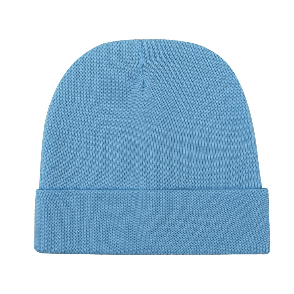 BQUBO Baby Hats and Mittens Infant Cotton Beanie Gloves No Scratch Set Newborn Hospital Hat for Boys Girls