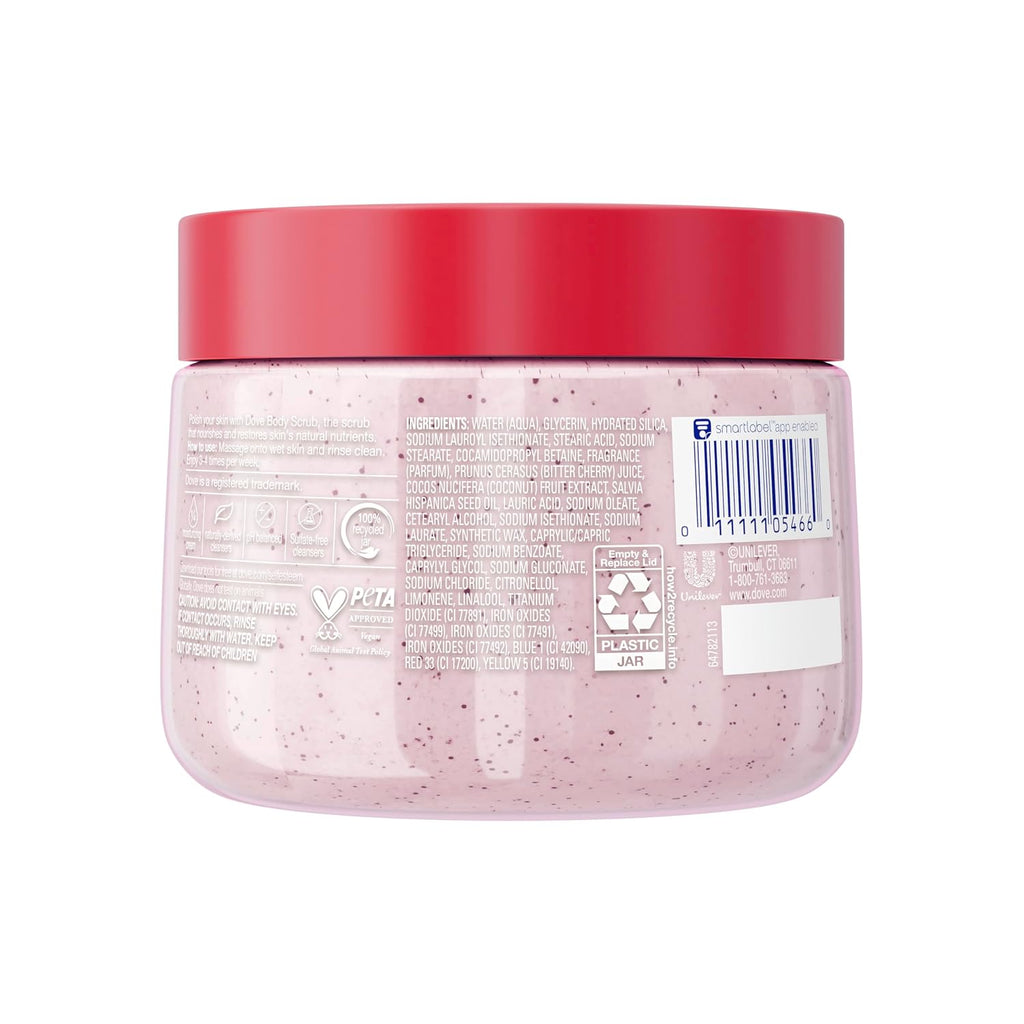 Dove Brown Sugar & Coconut Butter Exfoliating Body Scrub – 15 oz