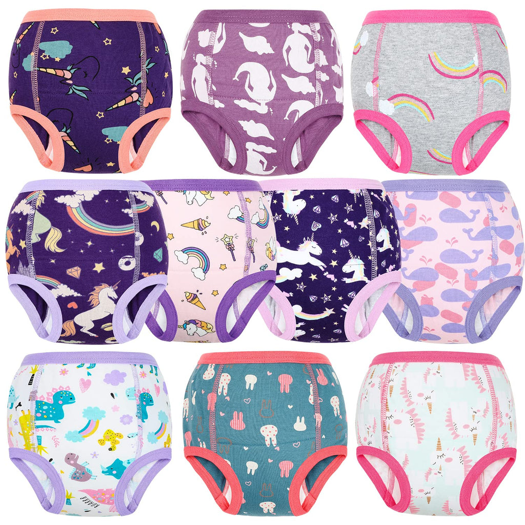 MooMoo Baby Potty Training Underwear for Boys and Girls Cotton 2T-9Y