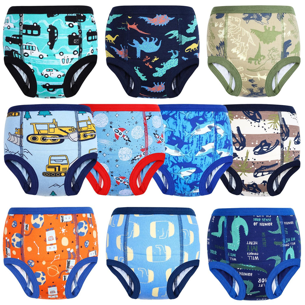 MooMoo Baby Potty Training Underwear for Boys and Girls Cotton 2T-9Y