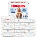 Huggies Skin Essentials Baby Wipes, 99% Water, 15 Packs, 840 Wipes