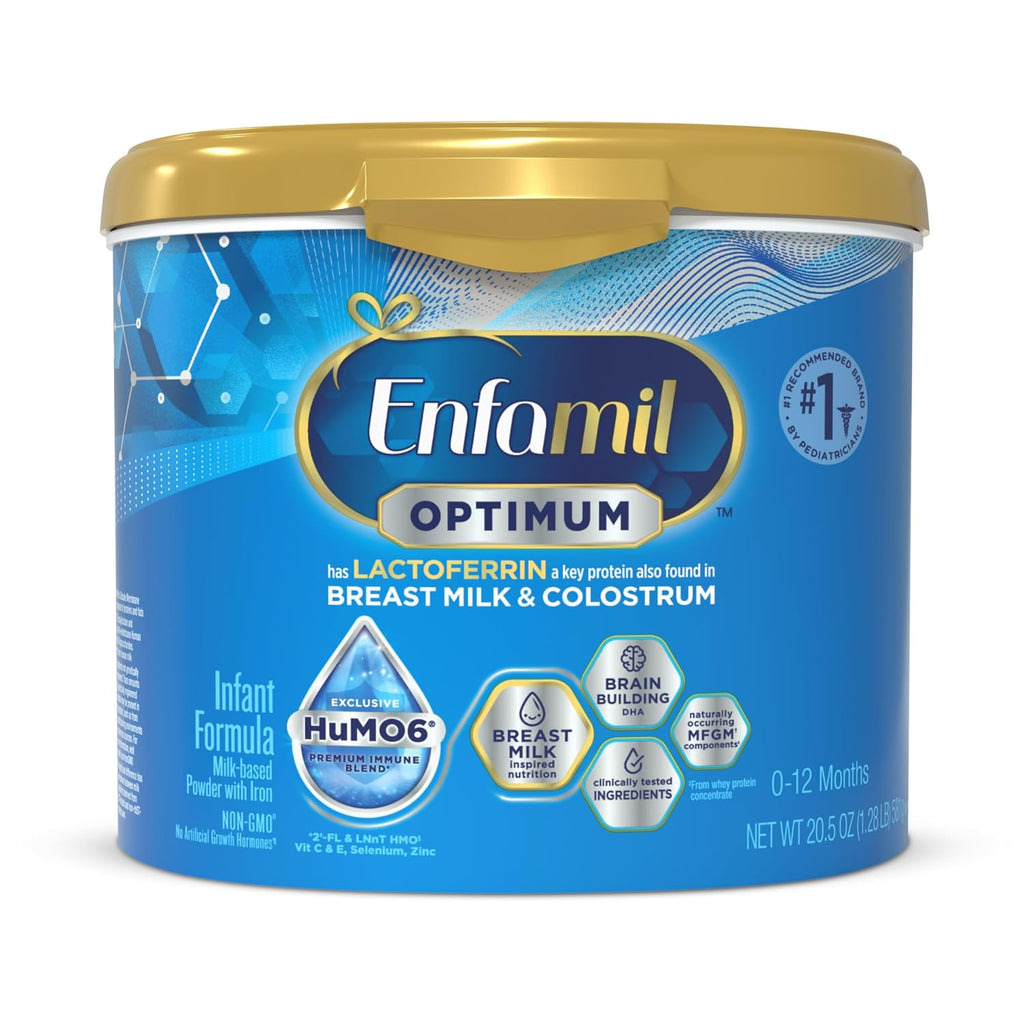 Enfamil Optimum (Enspire), Immune-Supporting Baby Formula, 20.5 Oz
