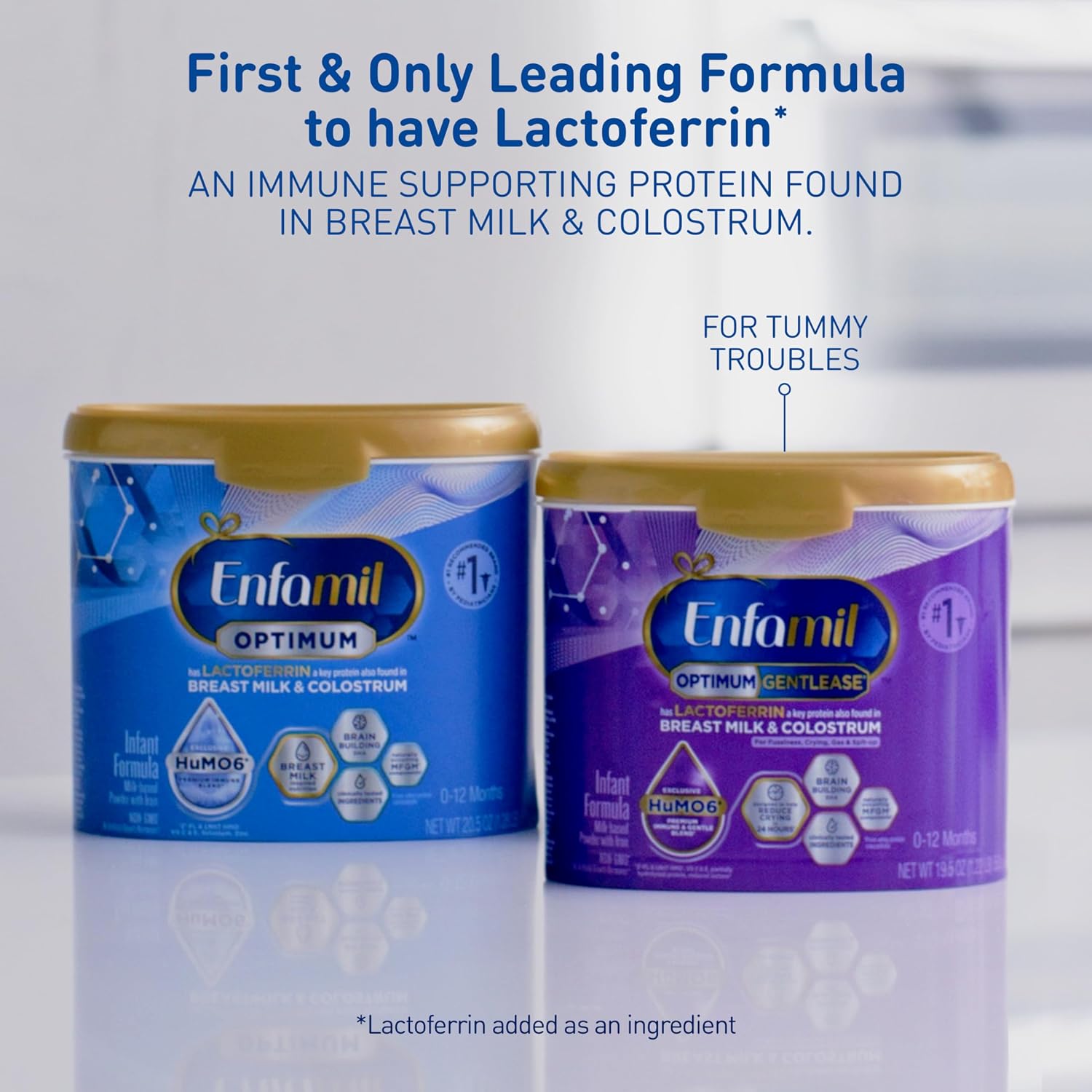 Enfamil Optimum (Enspire) Gentlease Baby Formula, 19.5 Oz