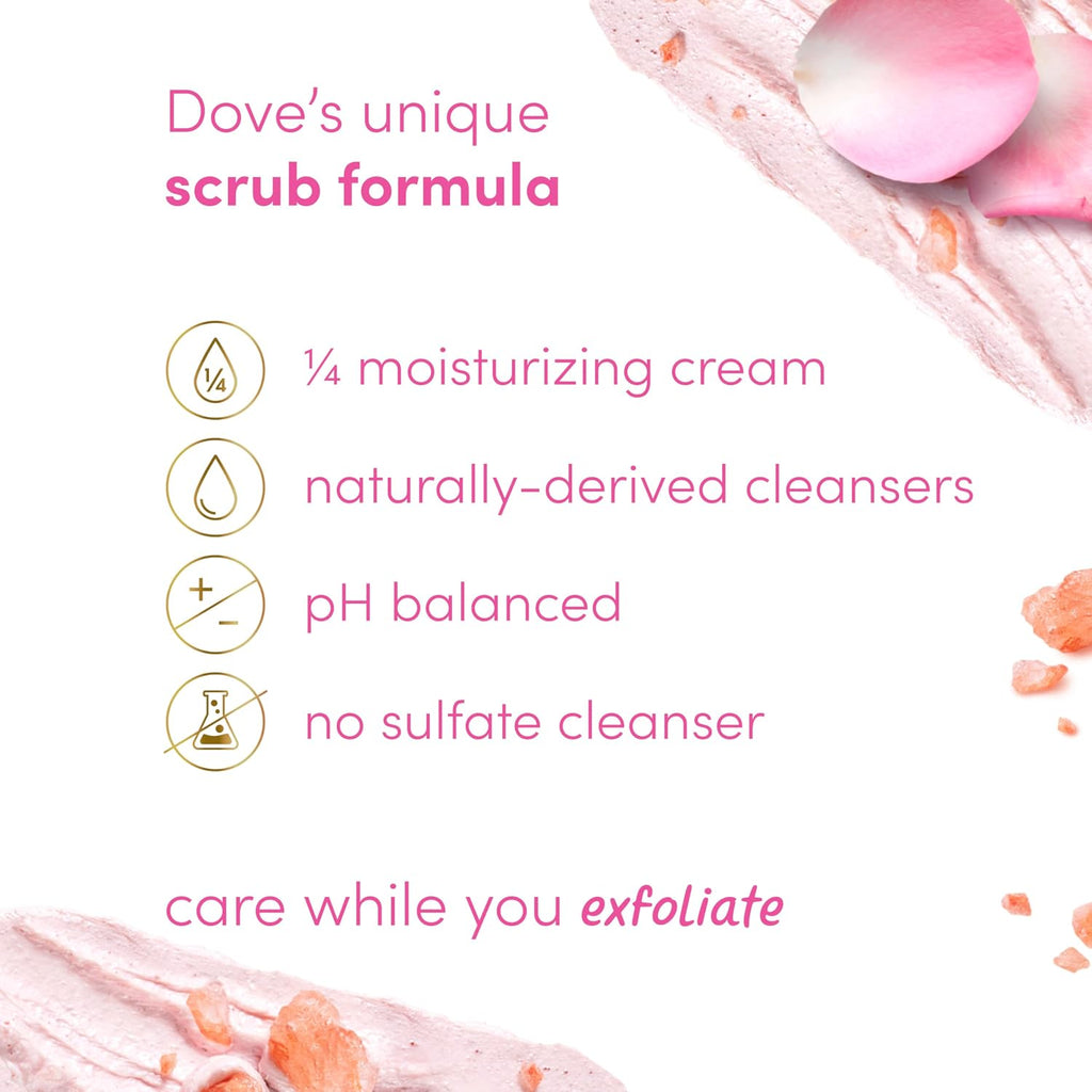 Dove Brown Sugar & Coconut Butter Exfoliating Body Scrub – 15 oz