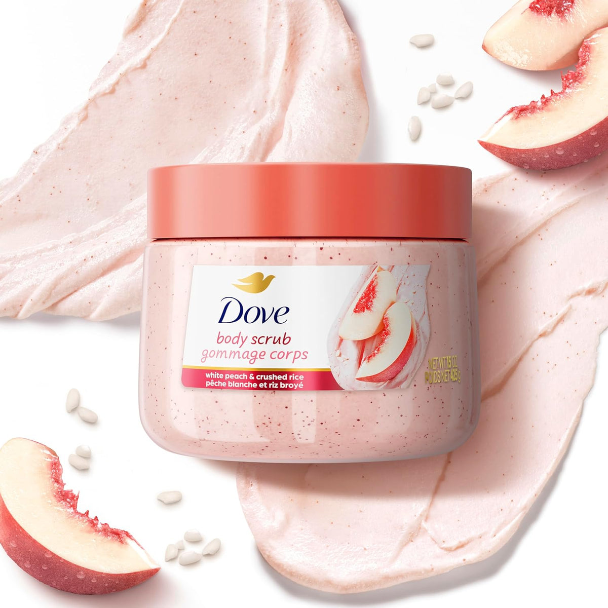 Dove Brown Sugar & Coconut Butter Exfoliating Body Scrub – 15 oz