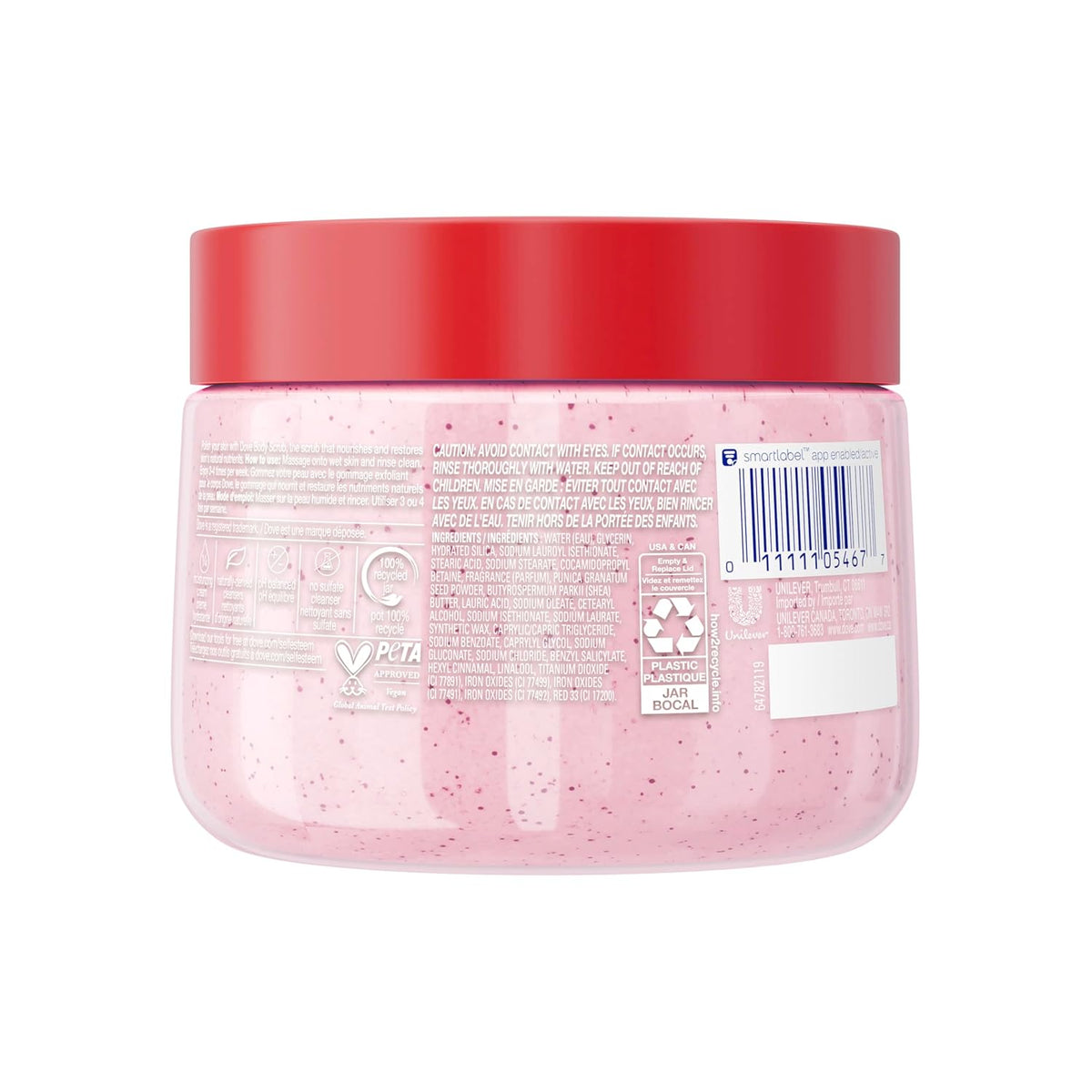Dove Brown Sugar & Coconut Butter Exfoliating Body Scrub – 15 oz