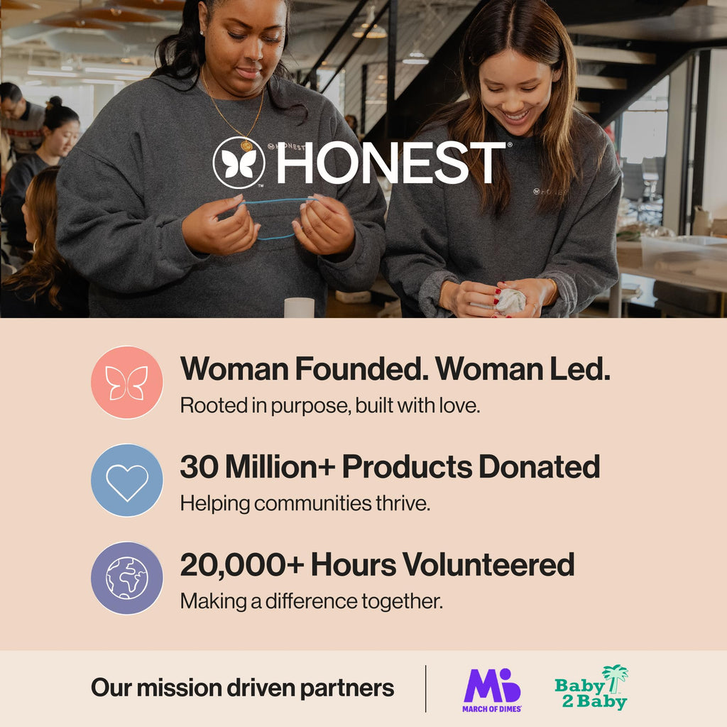 The Honest Company Flushable Wipes, Hypoallergenic, Gilded Wings, 126 Count