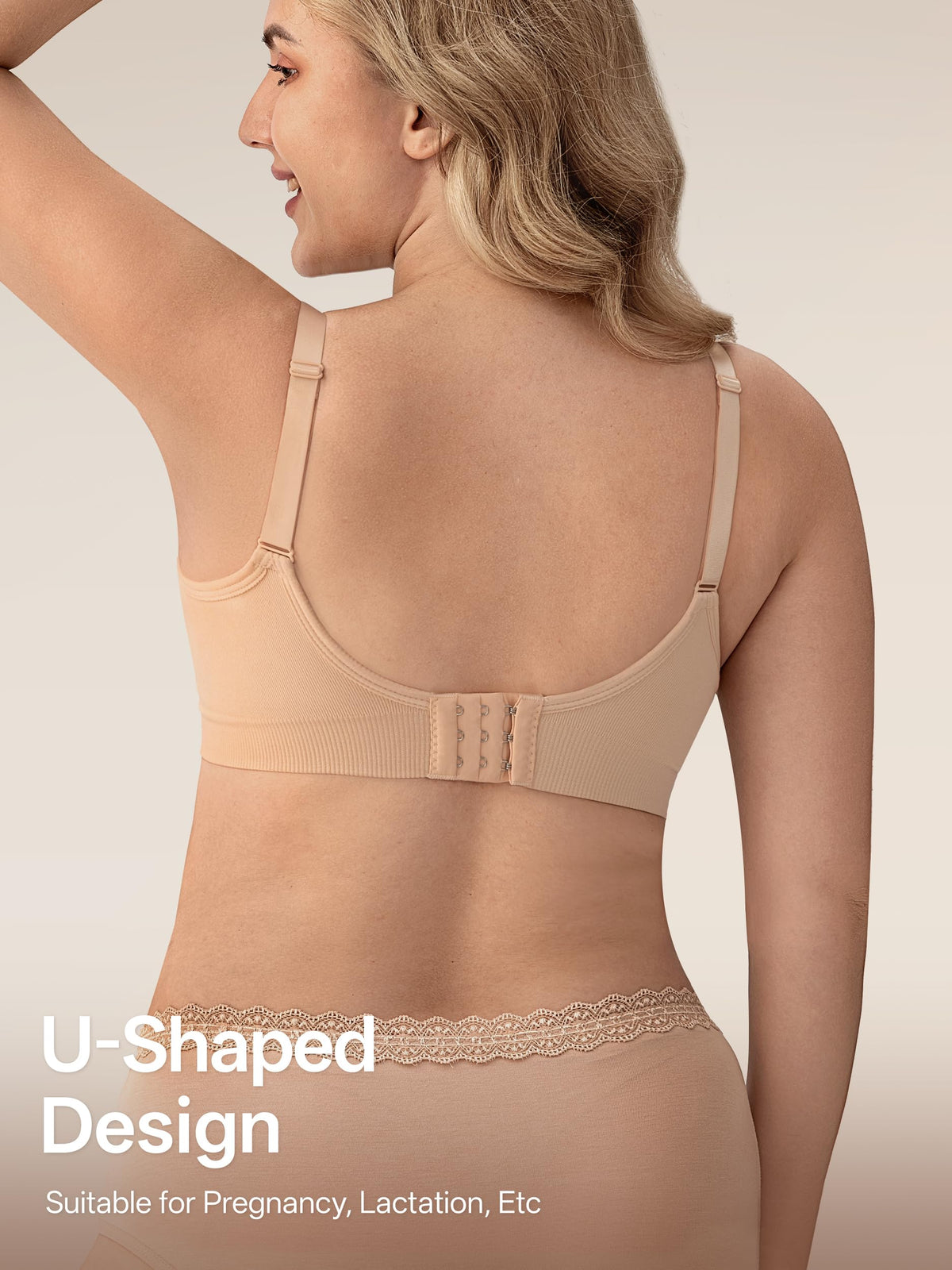 Angelhood Women's Nursing Bras – 5-Pack