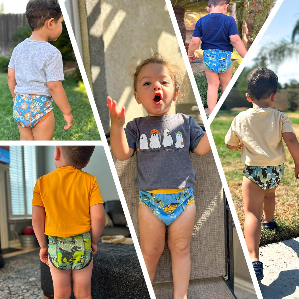 MooMoo Baby Potty Training Underwear for Boys and Girls Cotton 2T-9Y